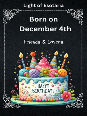 cover image of Born on December 4th